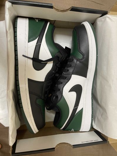 Nike Air Jordan 1 Low "Green Toe"