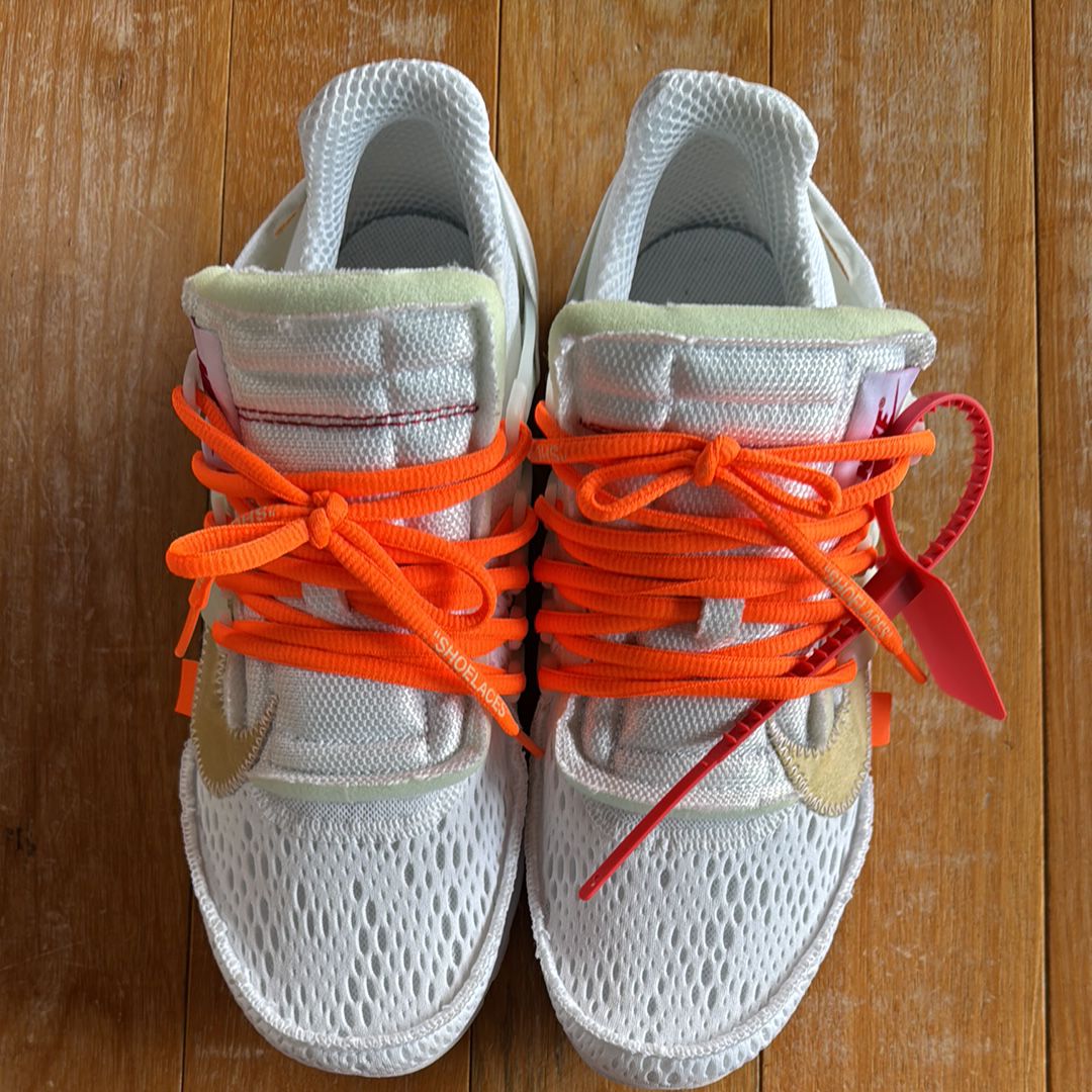 Off-White × Nike Air Presto "White/Black/Cone"