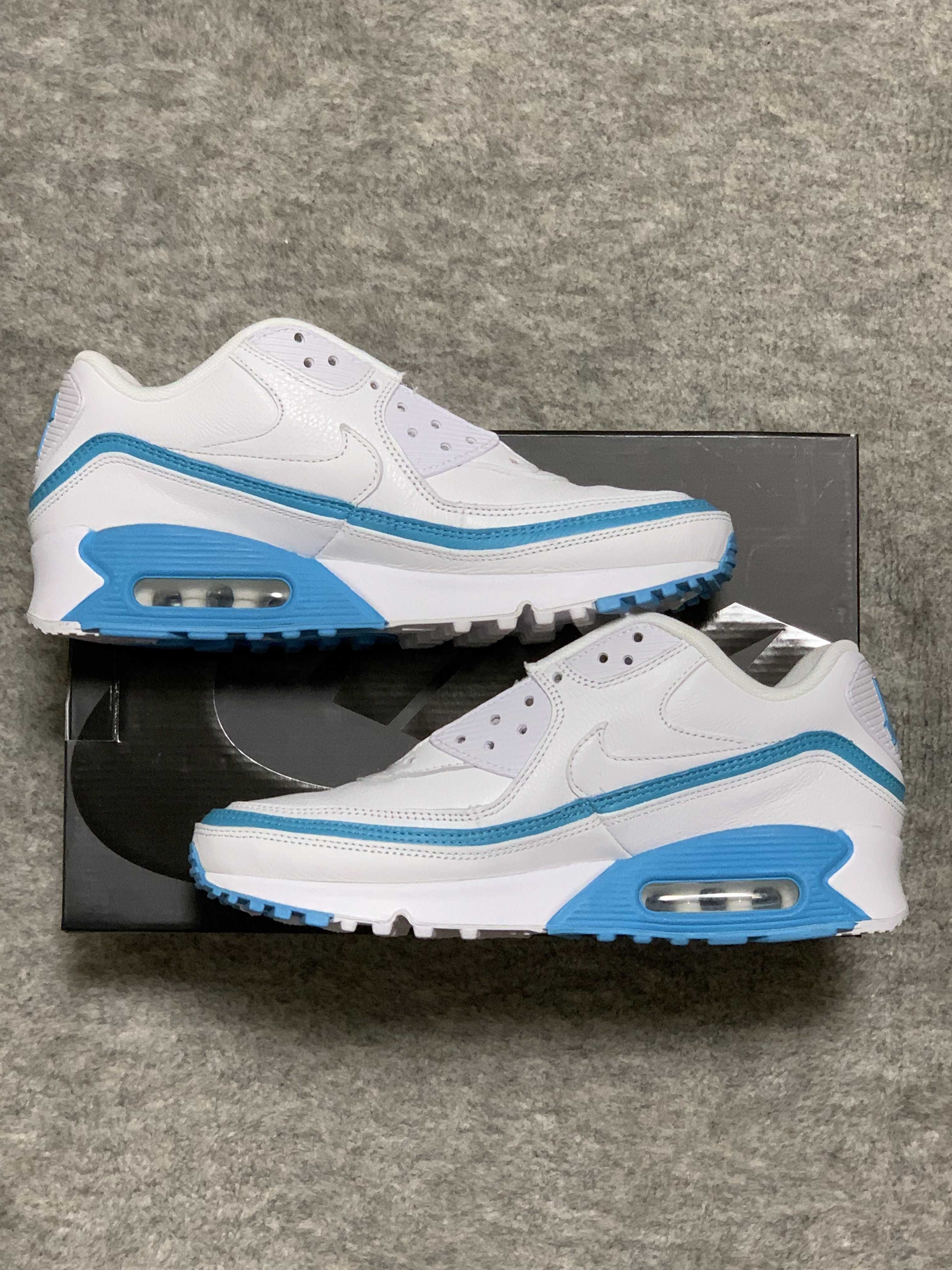 UNDEFEATED × Nike Air Max 90 "White/Blue"