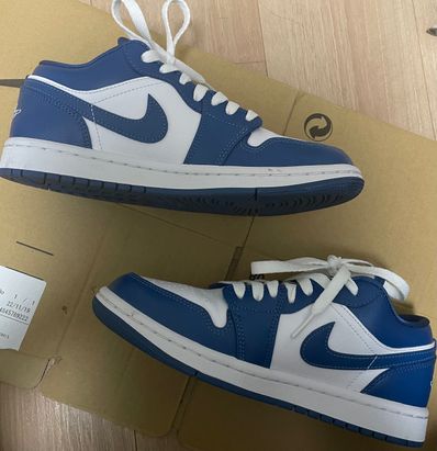 Nike Women's Air Jordan 1 Low "Marina Blue"