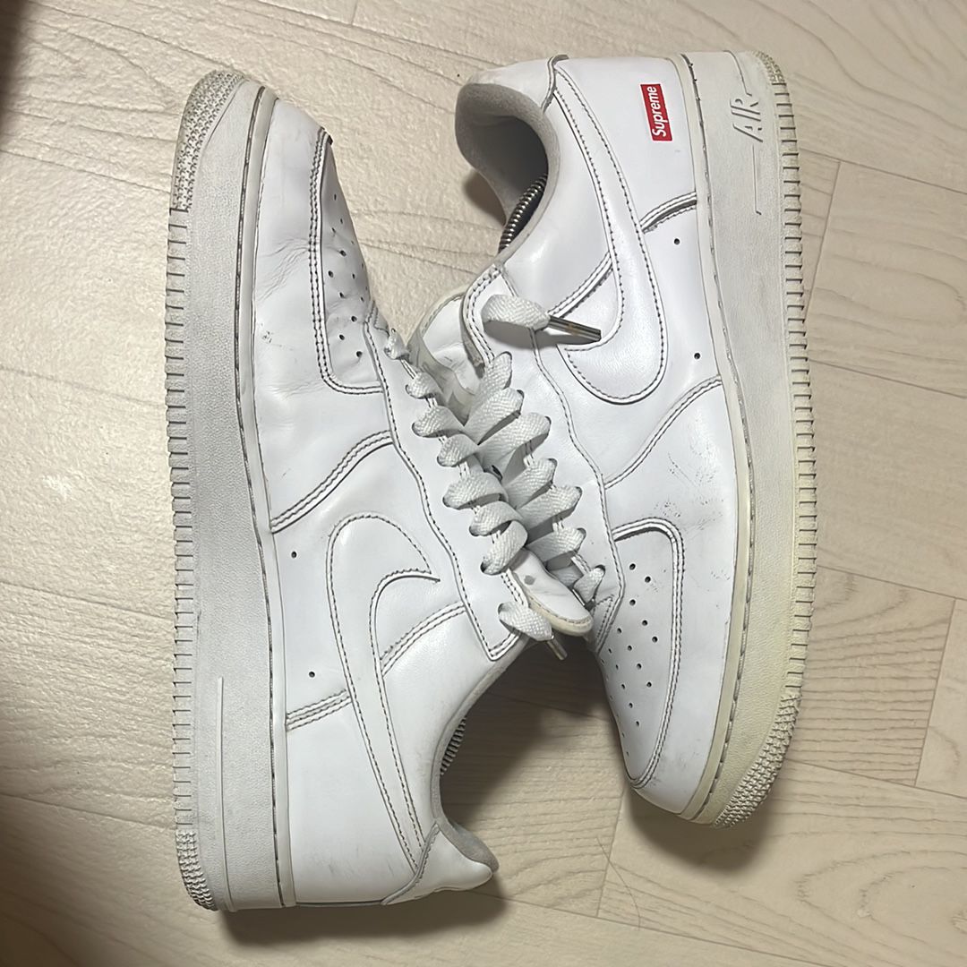 Supreme × Nike Air Force 1 Low "White"