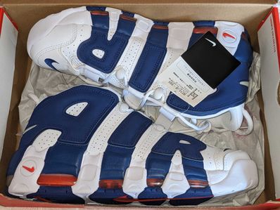 NIKE AIR MORE UPTEMPO 96 "WHITE/DEEP ROYAL BLUE"