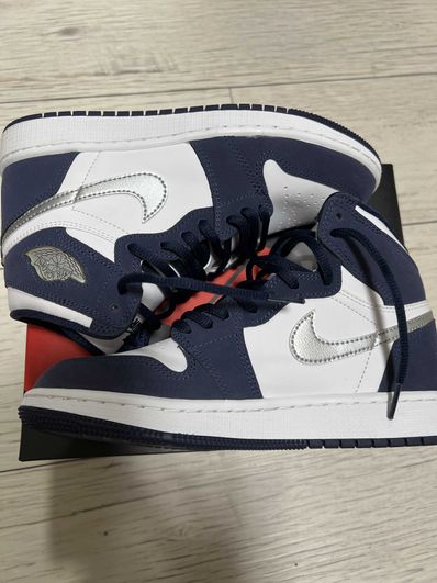 Nike GS Air Jordan 1 High OG CO.JP "Midnight Navy" (2020)(ブリーフケースなし)