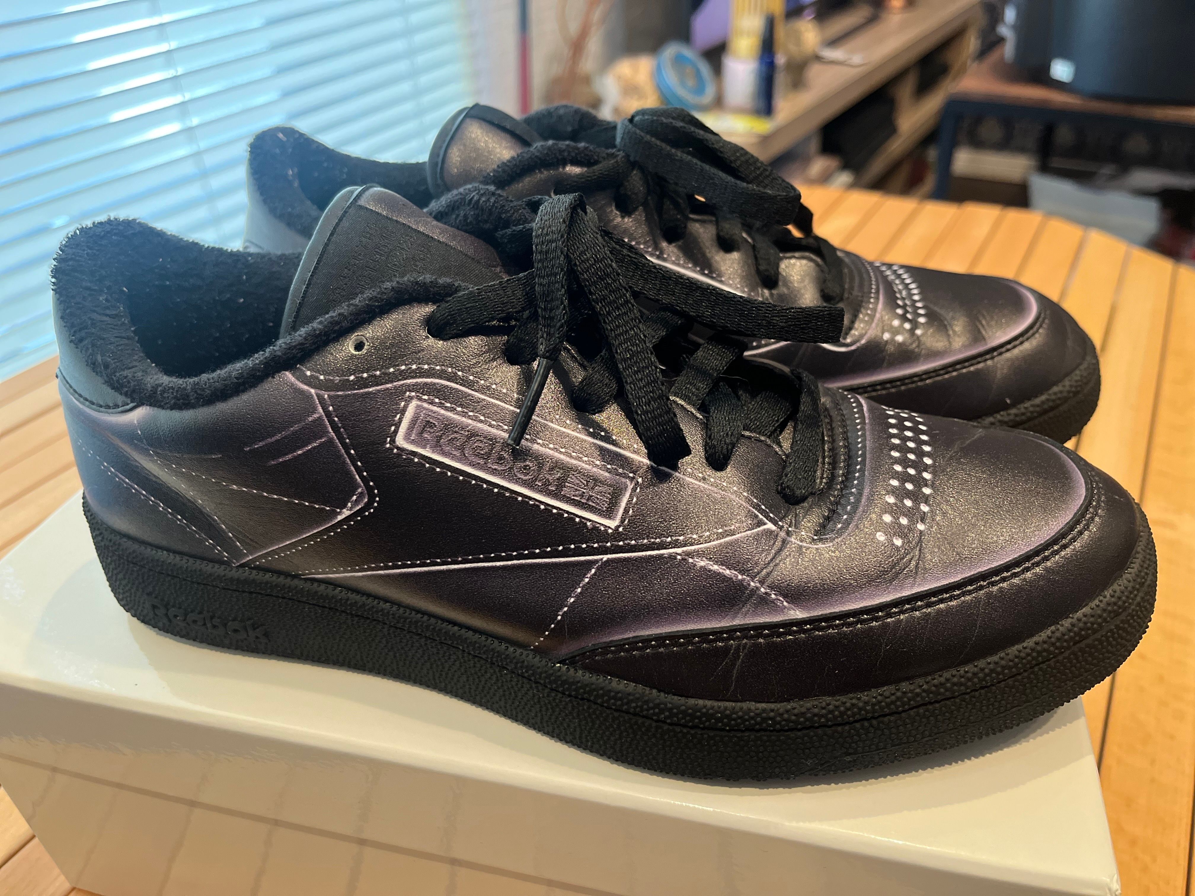 Maison Margiela × Reebok Club C "Black"