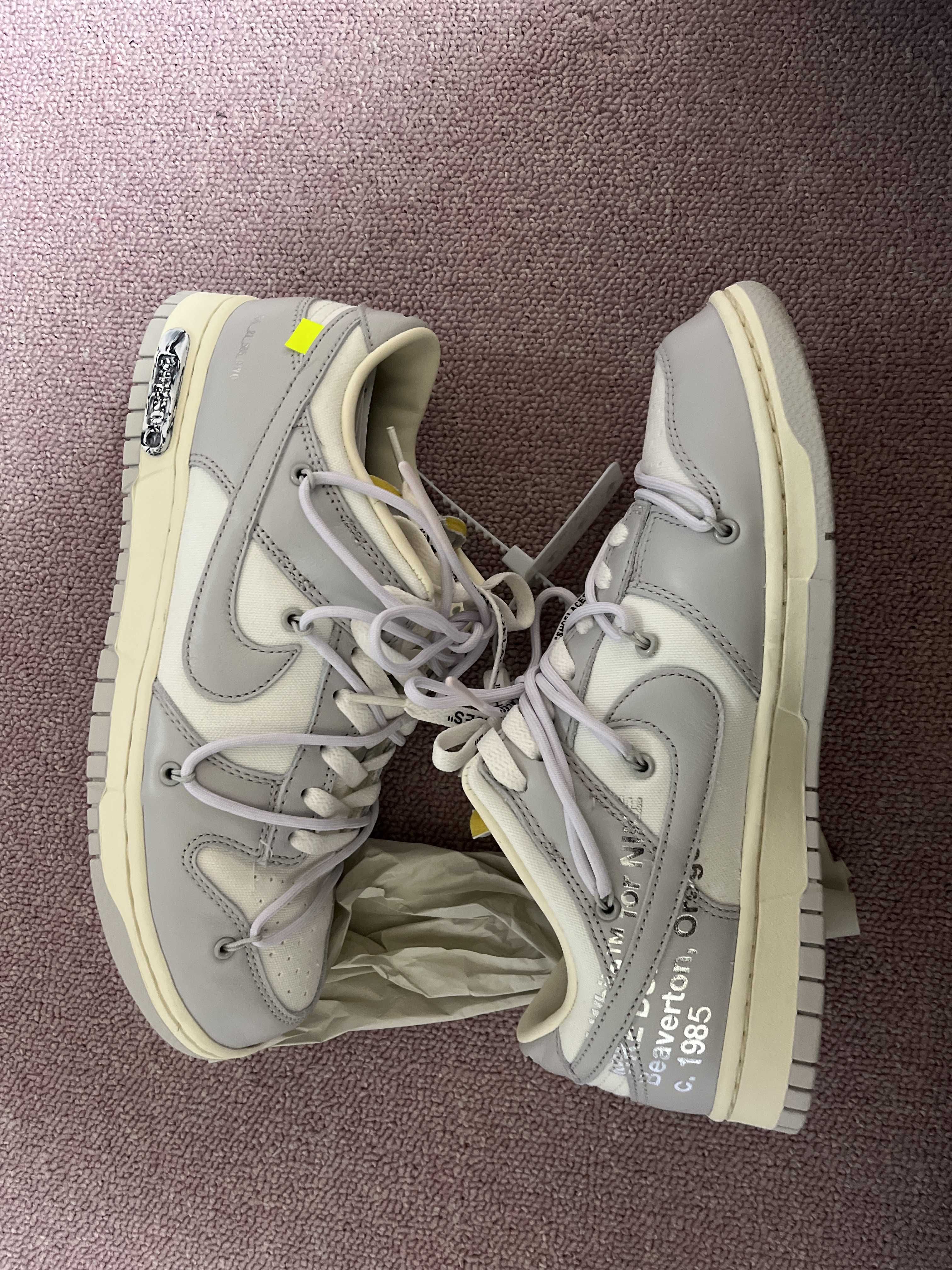 Off-White × Nike Dunk Low 1 of 50 "Lot.49"
