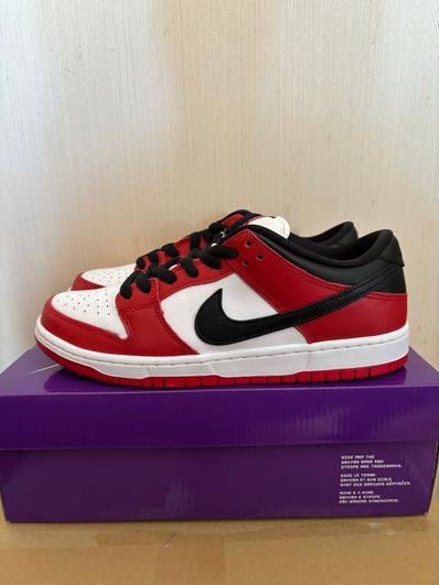Nike SB Dunk Low Pro "J-Pack Chicago/Varsity Red and White"