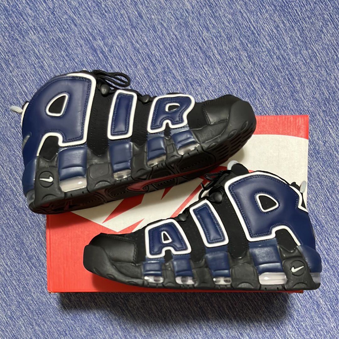 Nike Air More Uptempo '96 "Black and University Red"