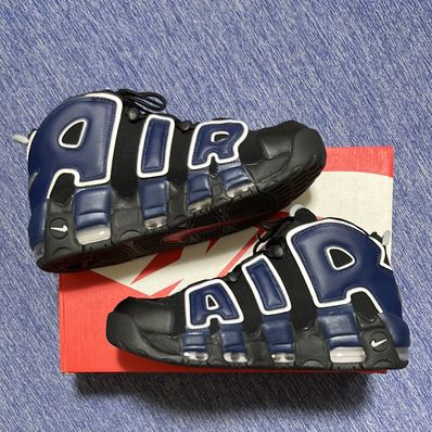 Nike Air More Uptempo '96 "Black and University Red"