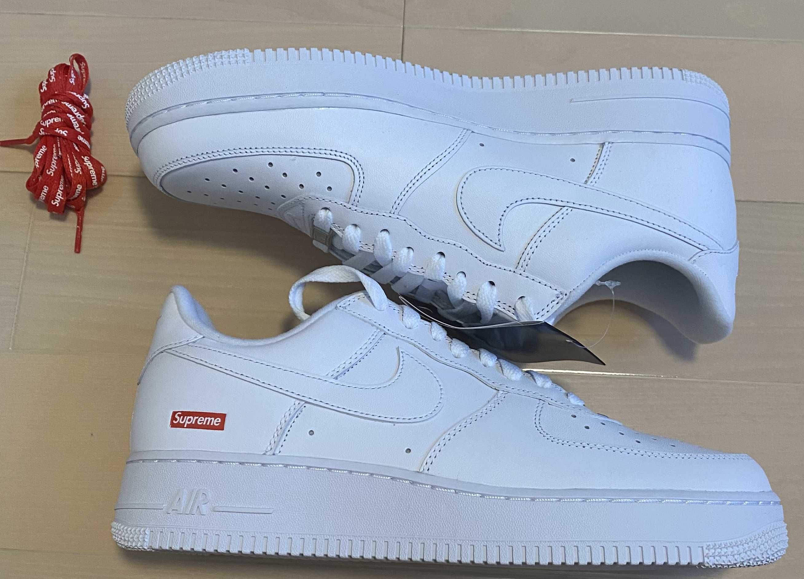 Supreme × Nike Air Force 1 Low "White"