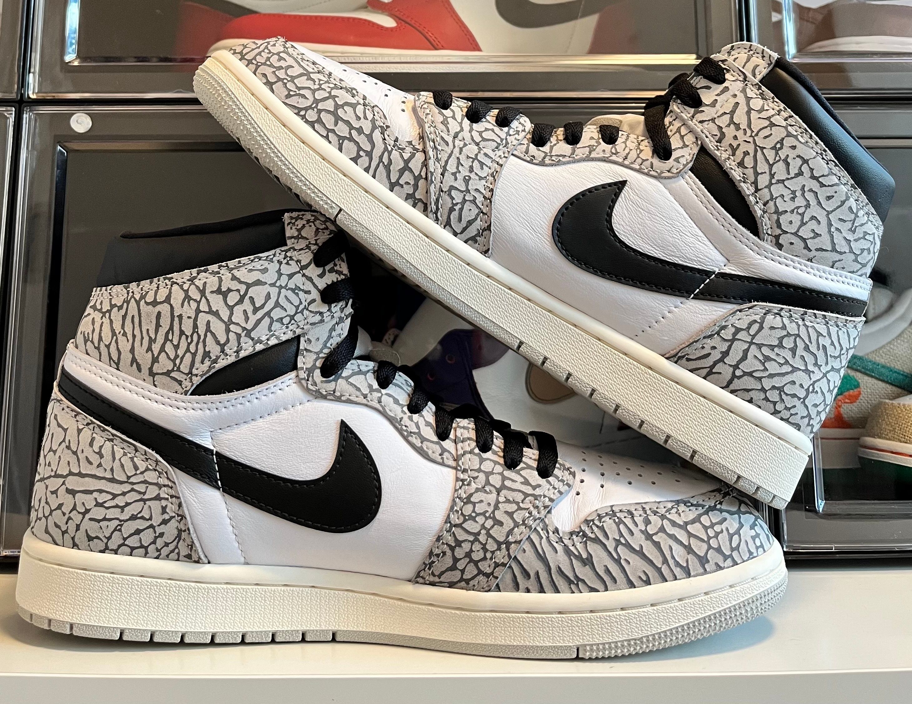 Nike Air Jordan 1 High OG "White Cement/Safari"