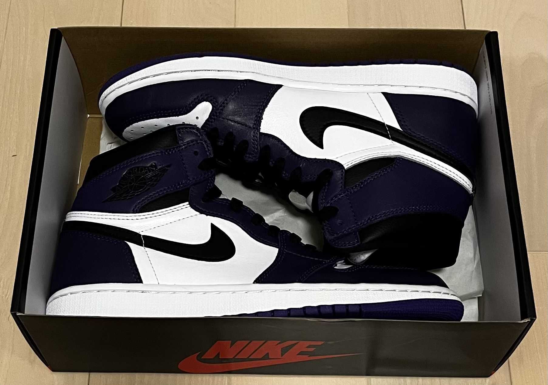 Nike Air Jordan 1 Retro High OG "Court Purple White/Black" (2020)