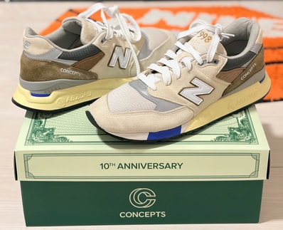 Concepts × New Balance 998 "C-Note"
