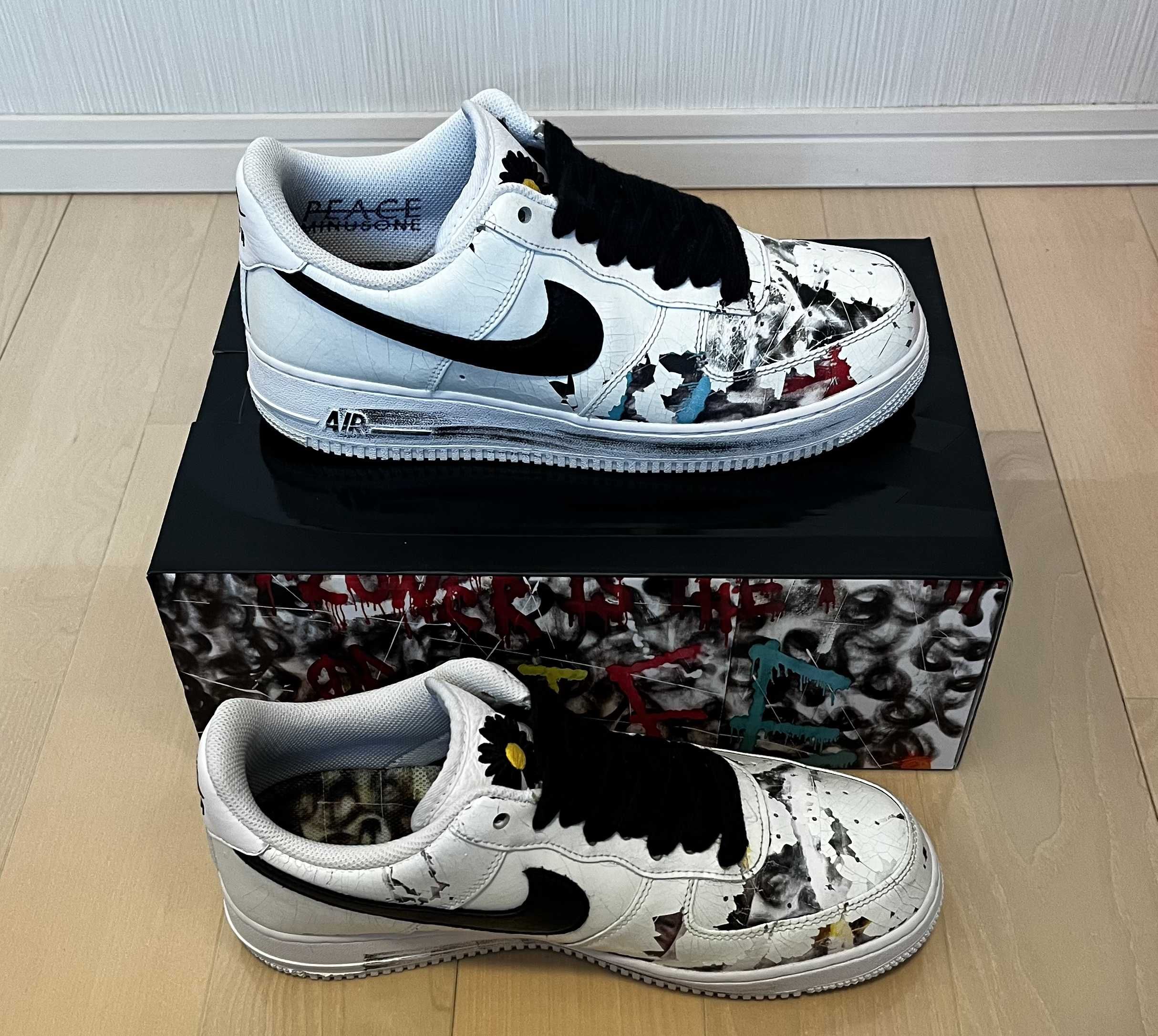 PEACEMINUSONE × Nike Air Force 1 Low "Para-noise/White/Black" / G-DRAGON