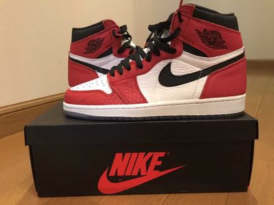 Spiderman × Nike Air Jordan 1 Origin Story "Gym Red/White/Photo Blue/Black"