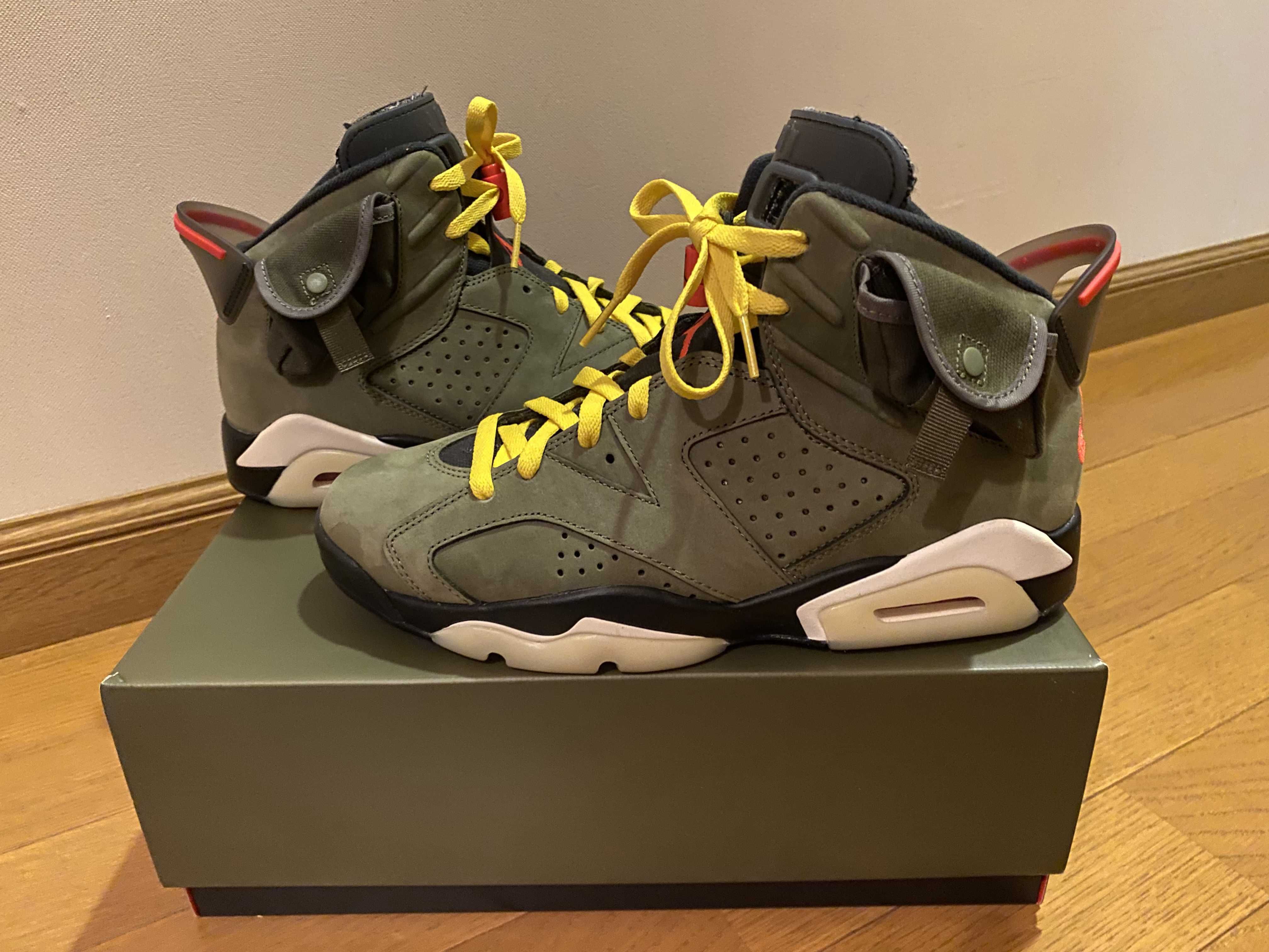 Travis Scott × Nike Air Jordan 6 Retro "Medium Olive"