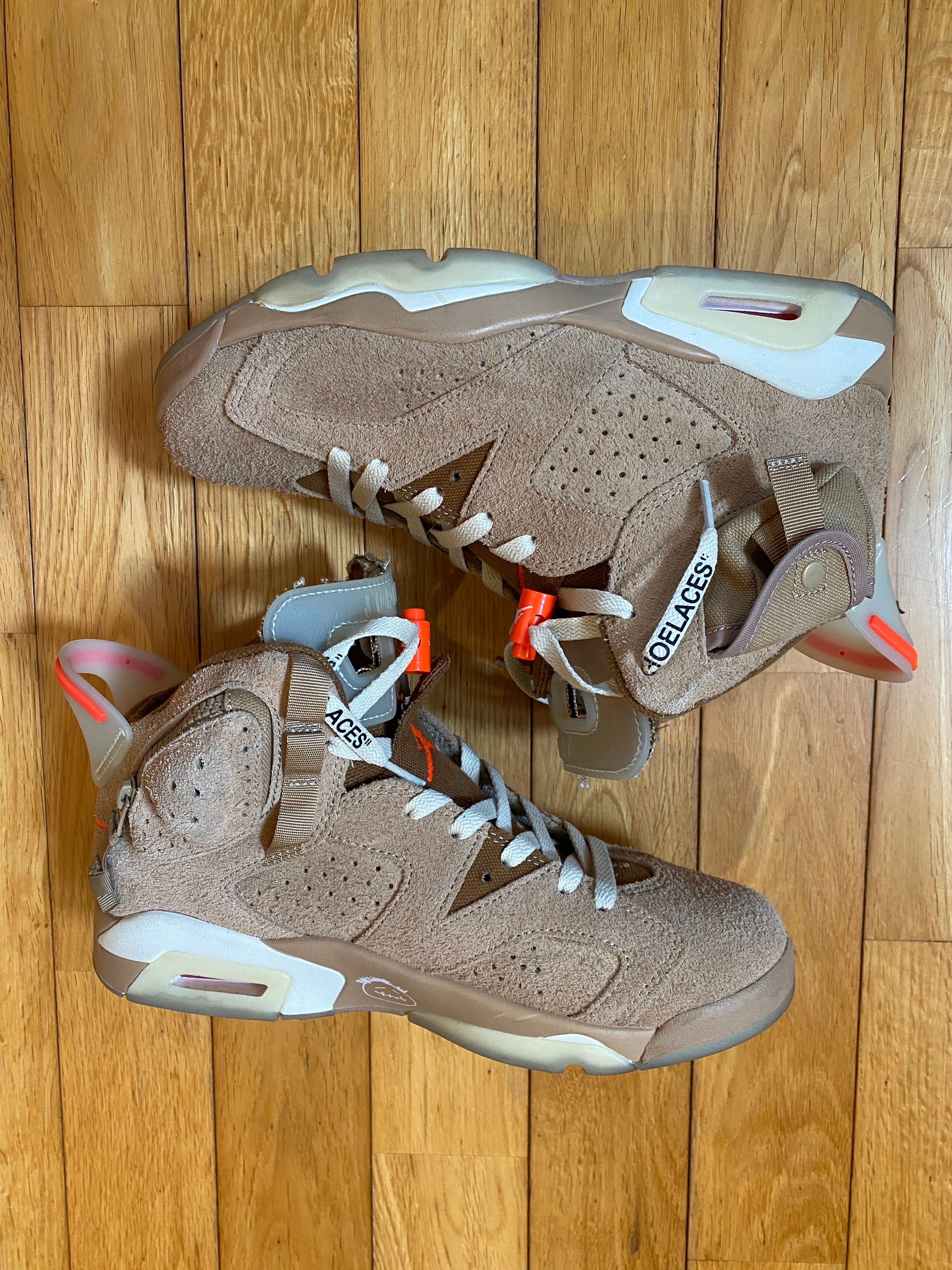Travis Scott × Nike Air Jordan 6 "British Khaki"