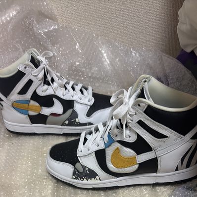 Nike Women's Dunk High "White and Black"