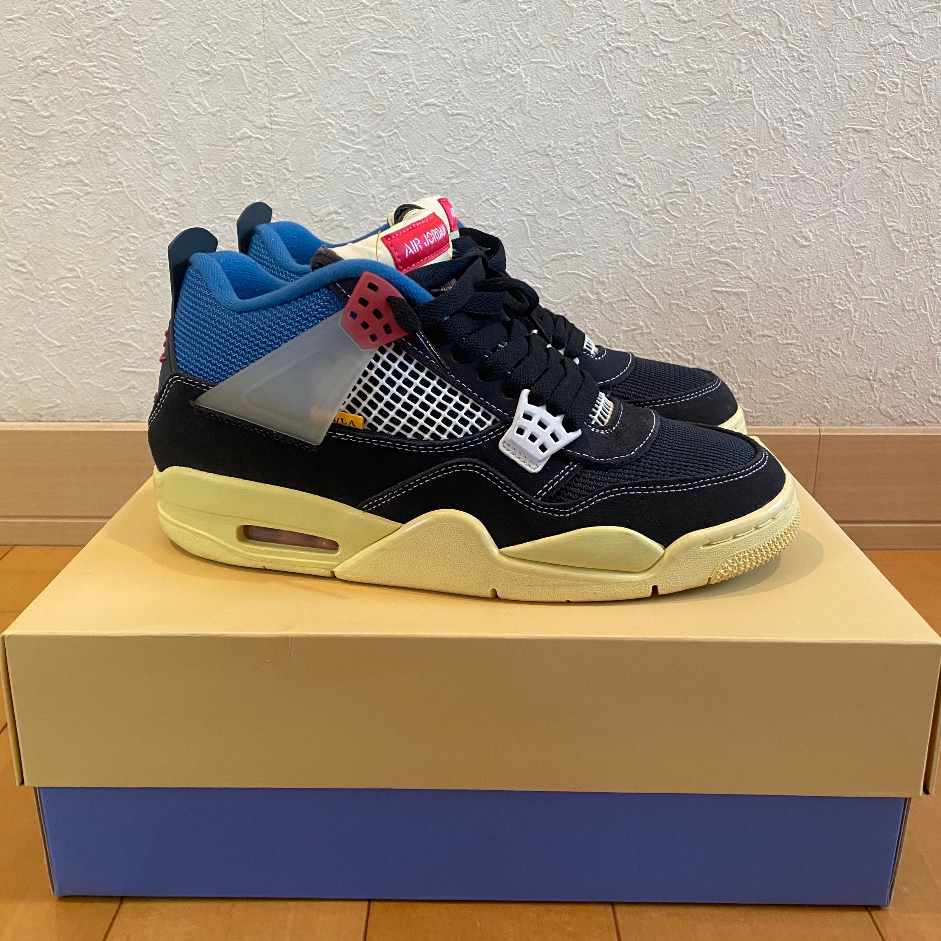 UNION × Nike Air Jordan 4 "Off Noir"