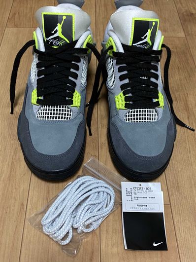 NIKE AIR JORDAN 4 RETRO LE "NEON"