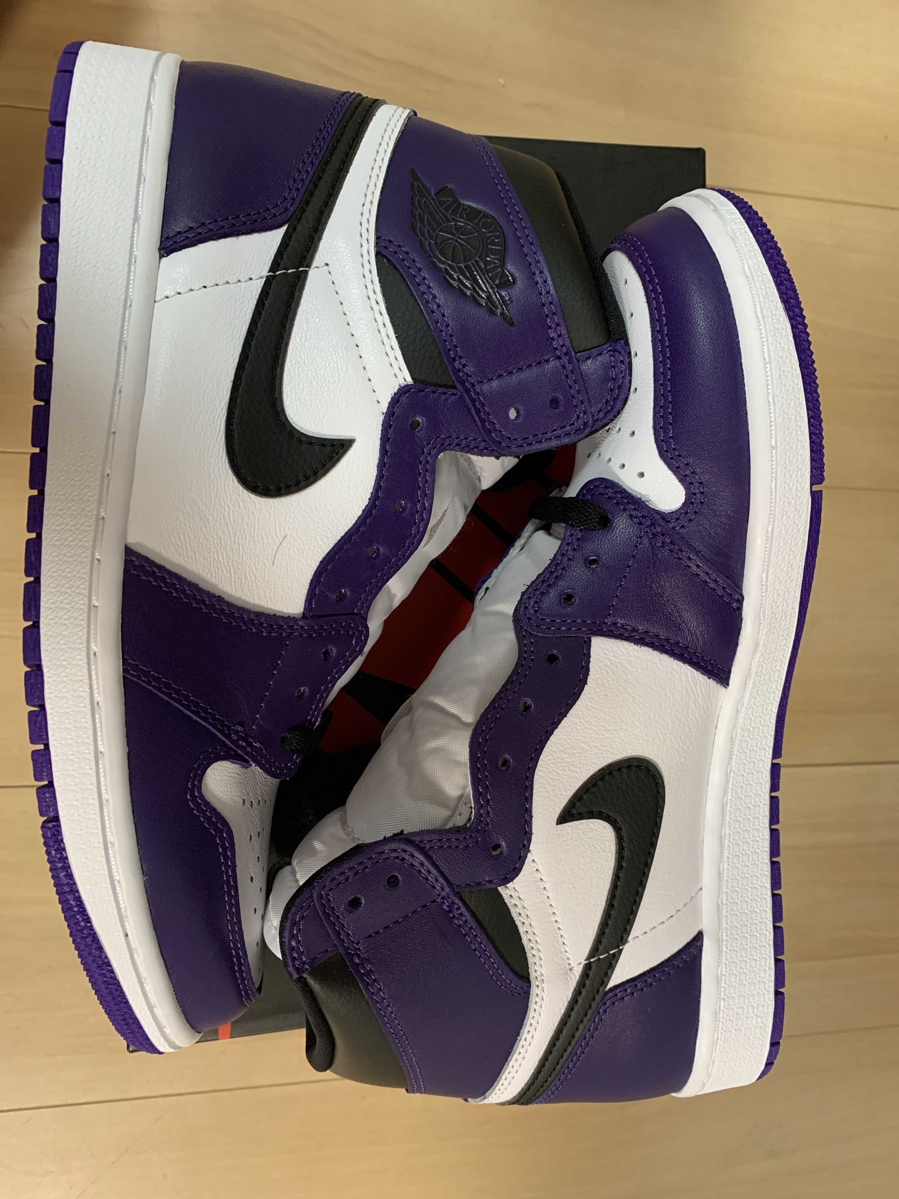 Nike Air Jordan 1 Retro High OG "Court Purple White/Black" (2020)   