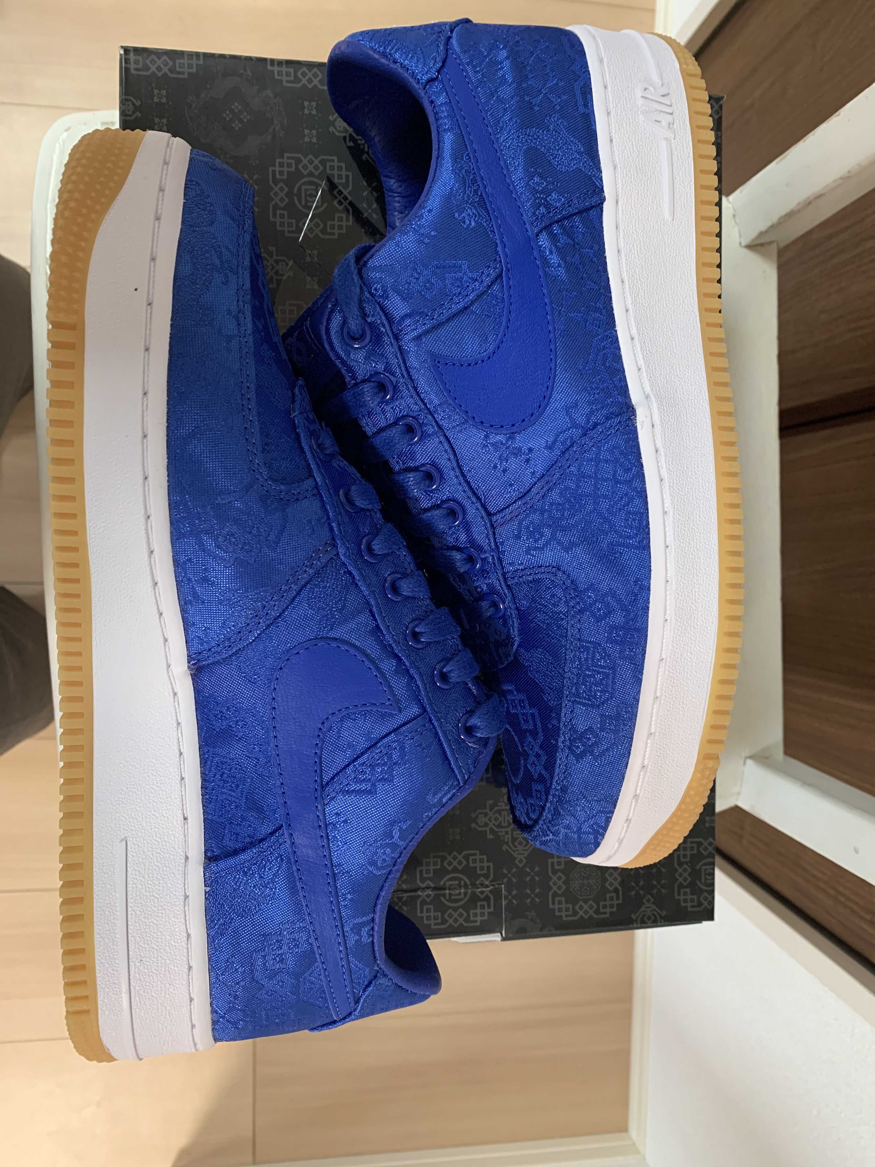 CLOT × Nike Air Force 1 Low "Blue"