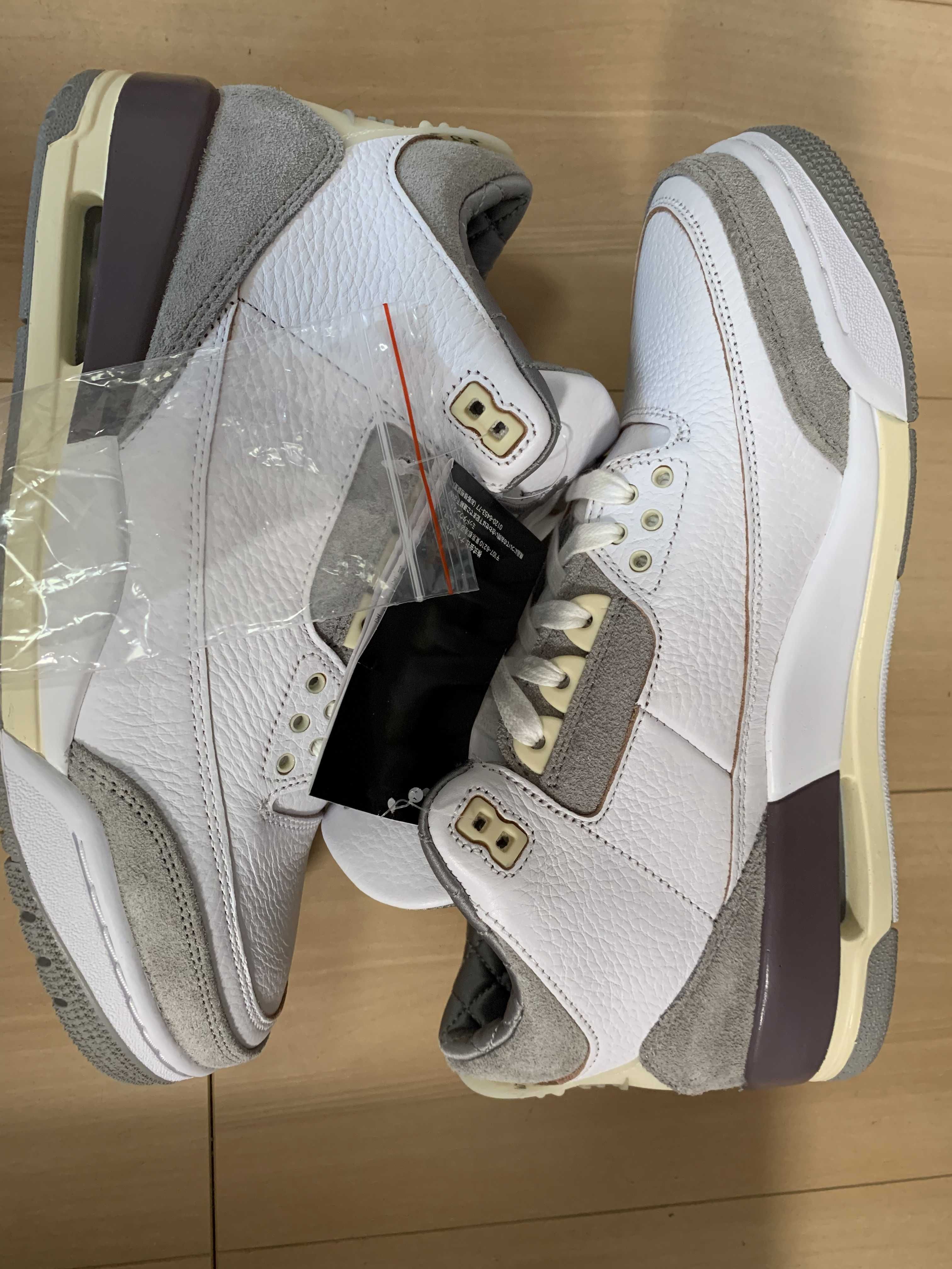 A Ma Maniere × Nike Women's Air Jordan 3 Retro SP "White/Medium Grey Violet Ore"