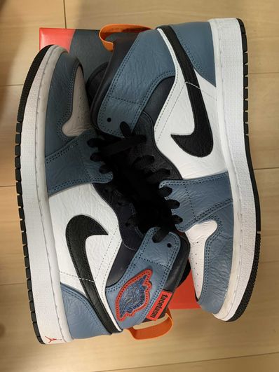 FACETASM × Nike Air Jordan 1 Mid "White/Navy"