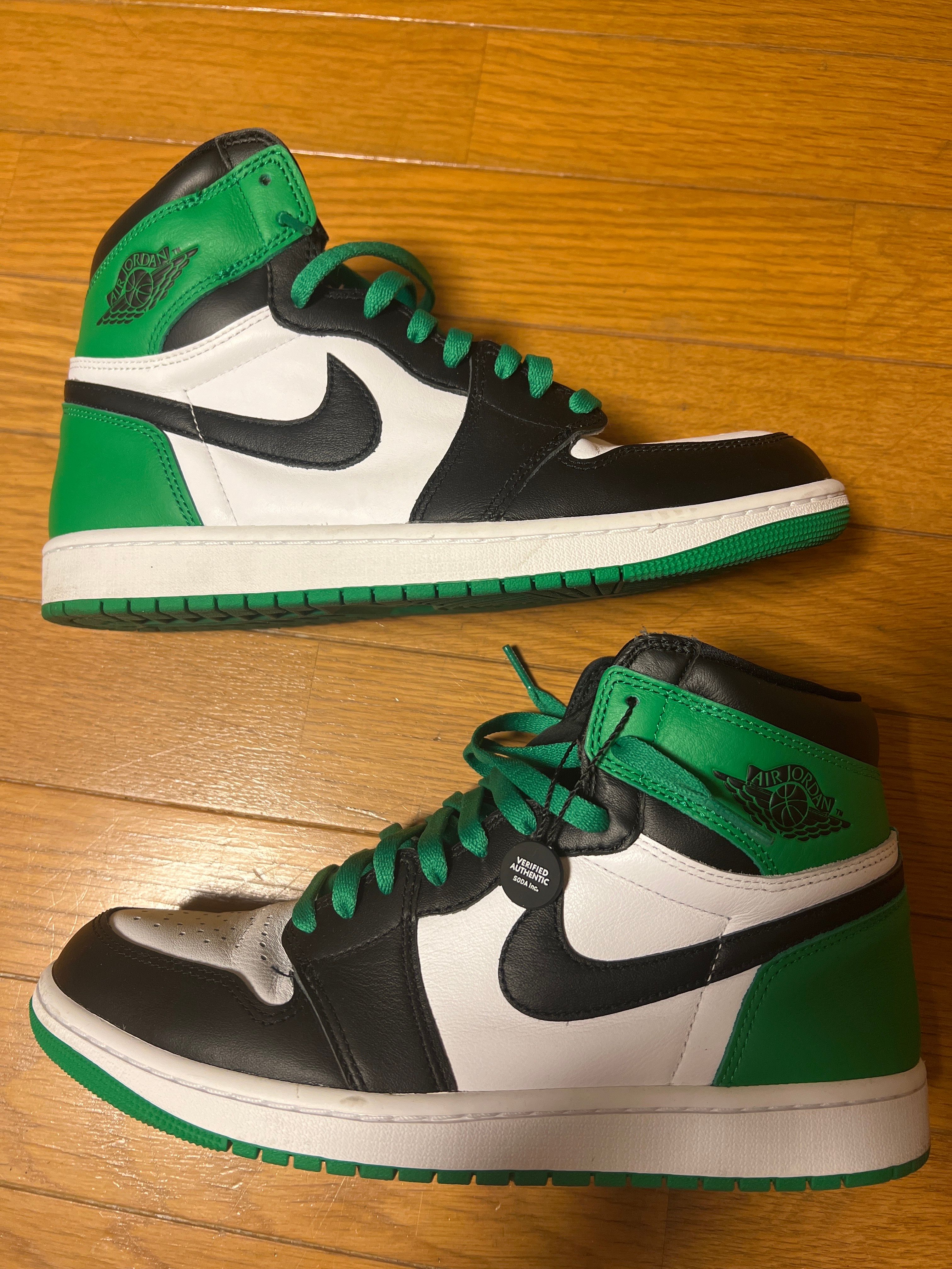 Nike Air Jordan 1 Retro High OG "Celtics/Black and Lucky Green" (2023)