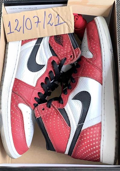 Nike GS Air Jordan 1 Retro High "Spider-Man Origin Story"