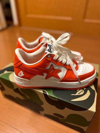 A BATHING APE®︎ BAPE STA Low "Orange" (2022)