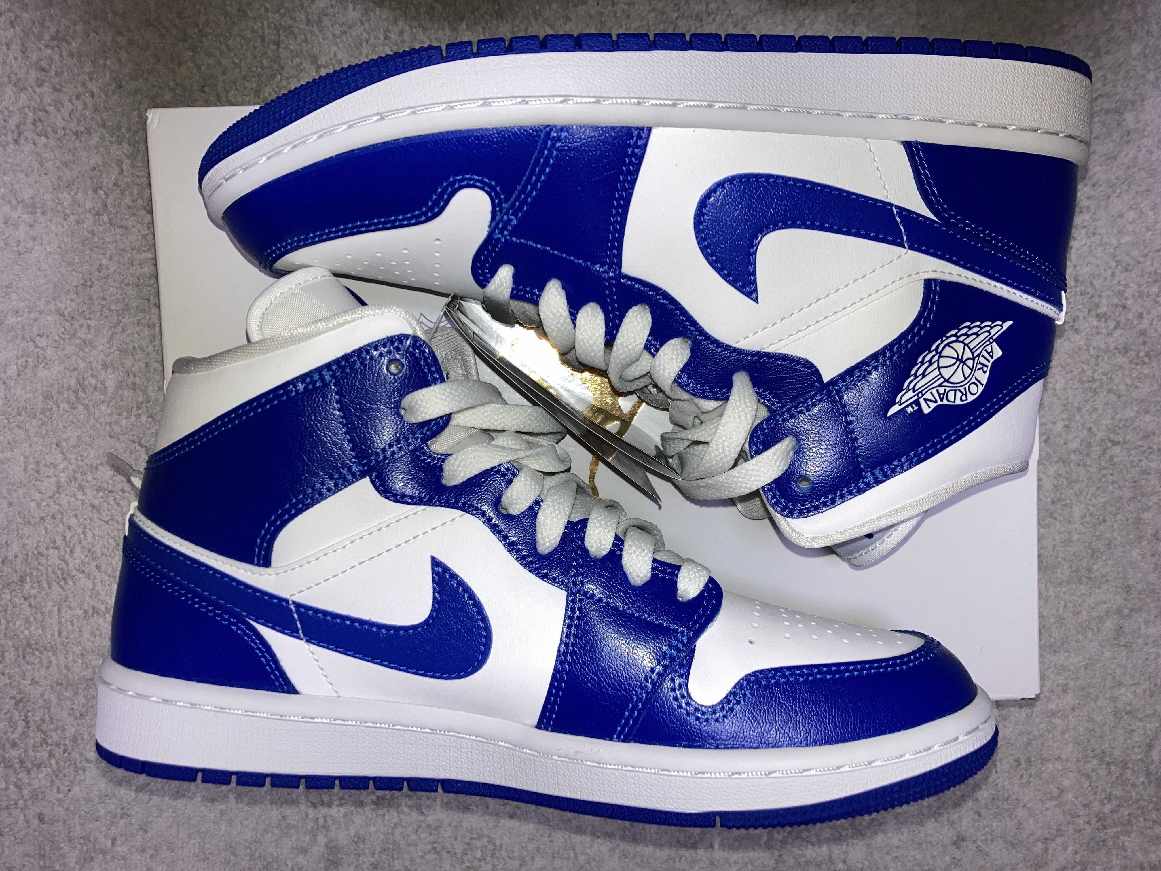 Nike Women's Air Jordan 1 Mid "Kentucky Blue"