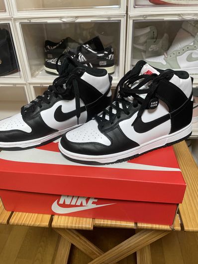 Nike Women's Dunk High "Black and White"
