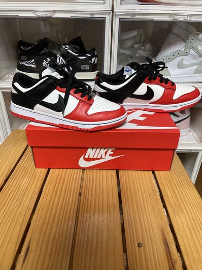NBA × Nike Dunk Low EMB 75th Anniversary "Chicago Bulls"