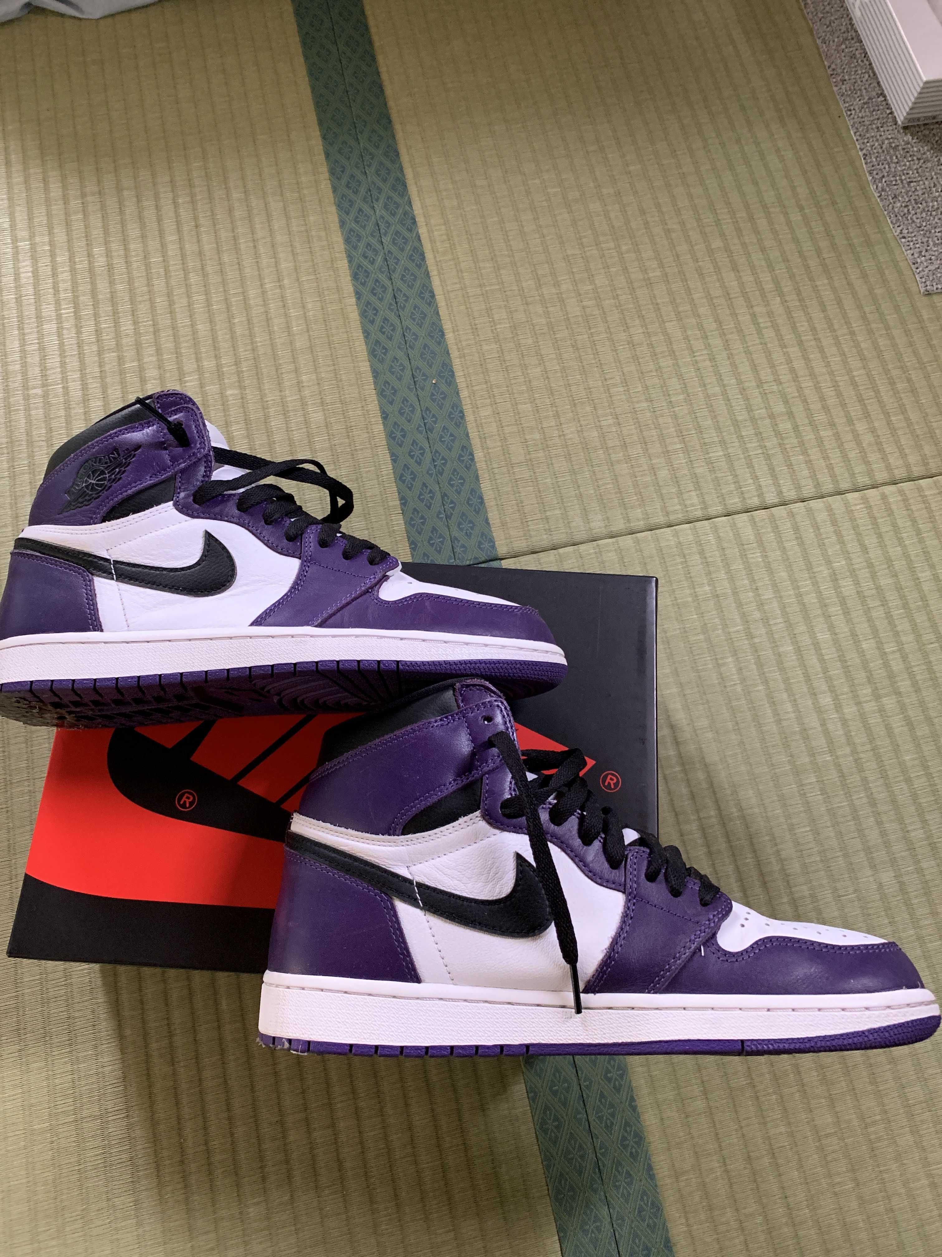 Nike Air Jordan 1 Retro High OG "Court Purple White/Black" (2020)