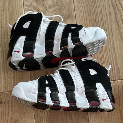 Nike Air More up Tempo "White/Black/University Red"(~2018)