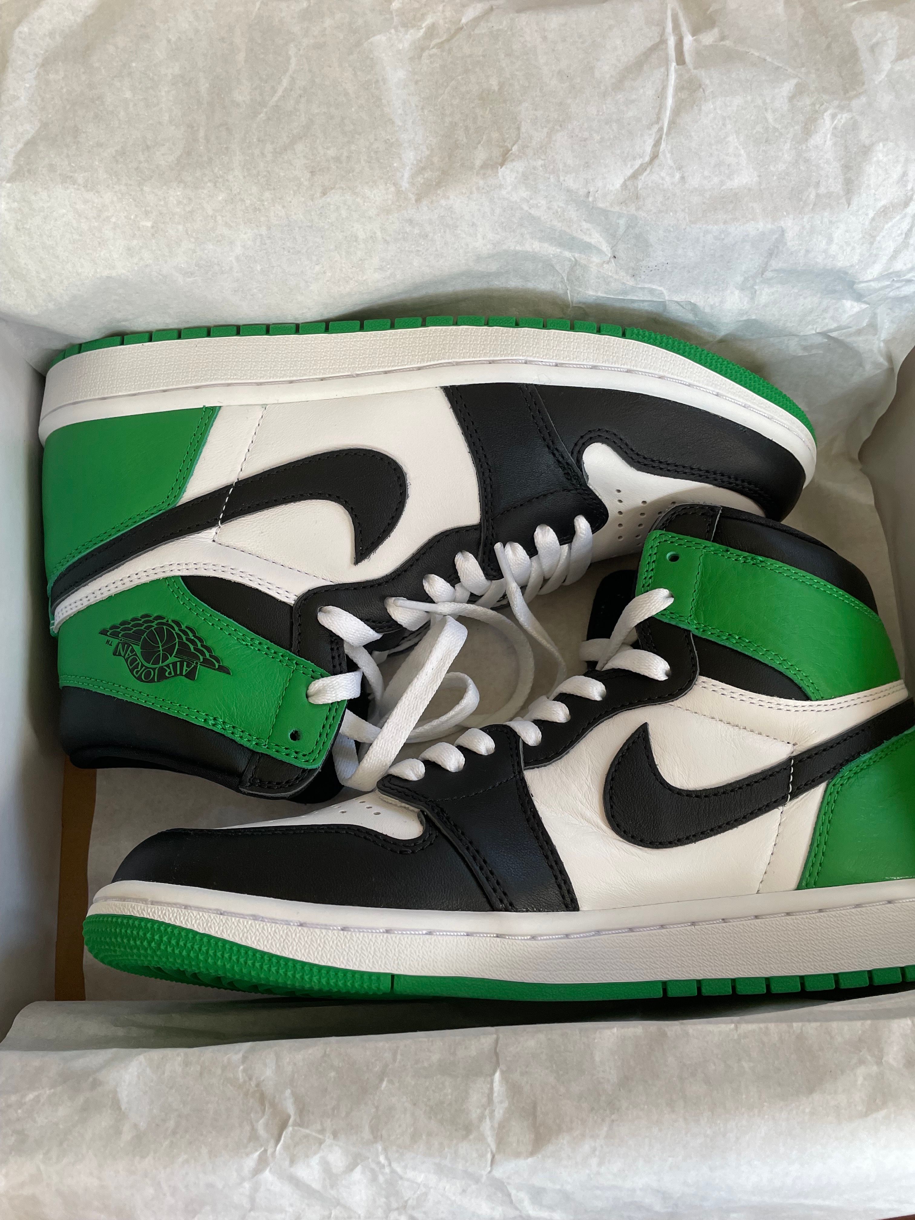 Nike Air Jordan 1 Retro High OG "Celtics/Black and Lucky Green" (2023)