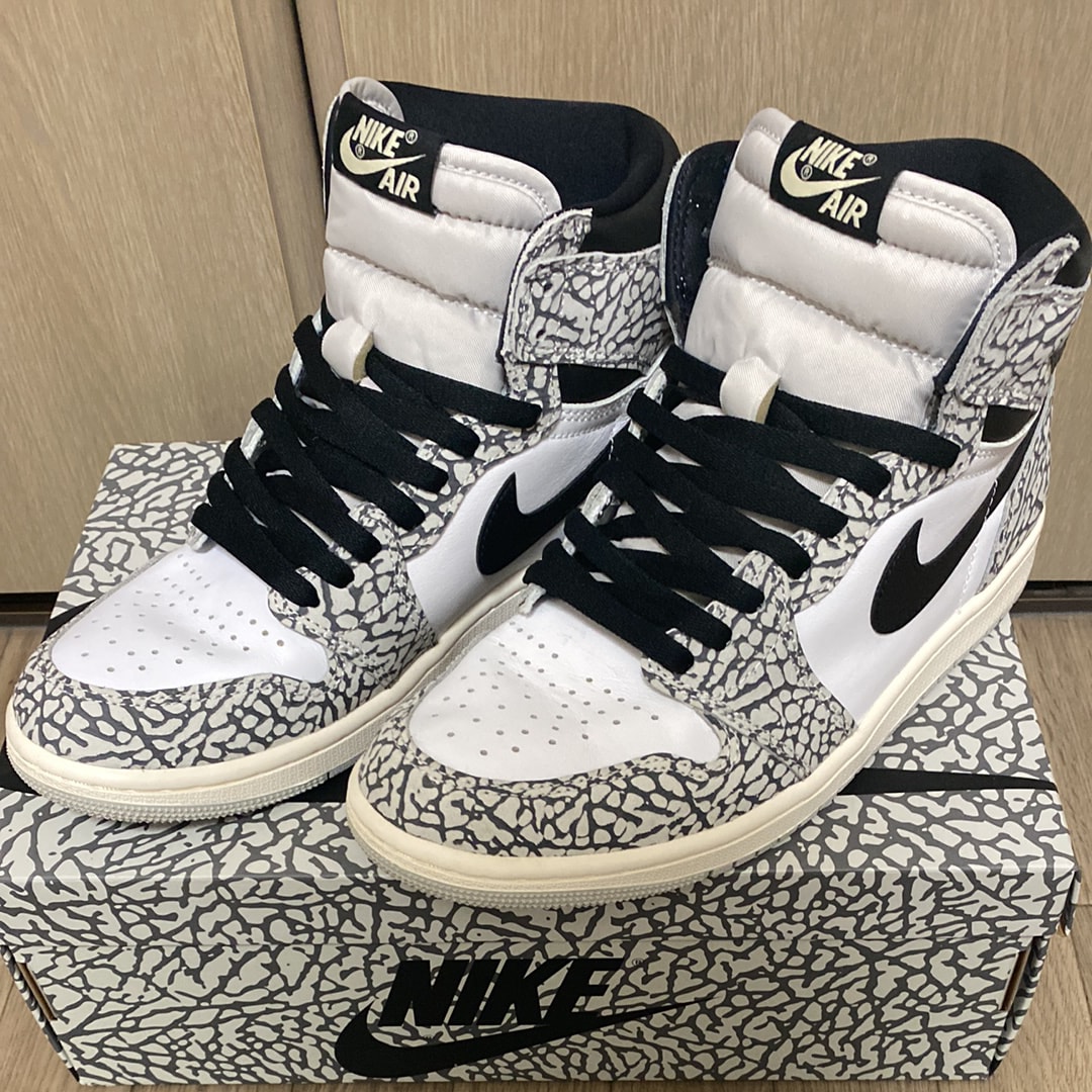 Nike Air Jordan 1 High OG "White Cement/Safari"