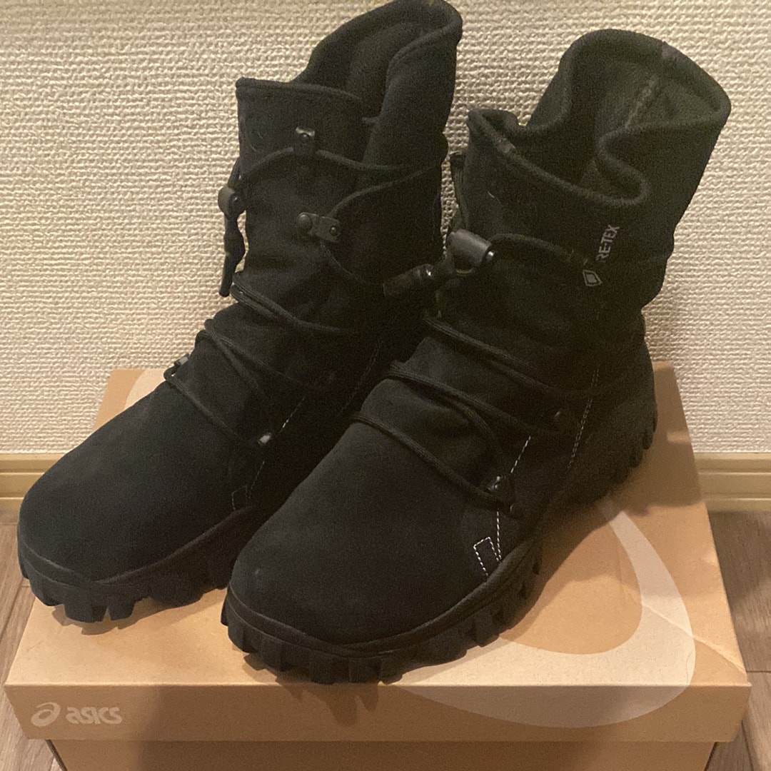 アシックス ゲルイエッティトウキョウ ハイ ゴアテックス "ブラック/ブラック"