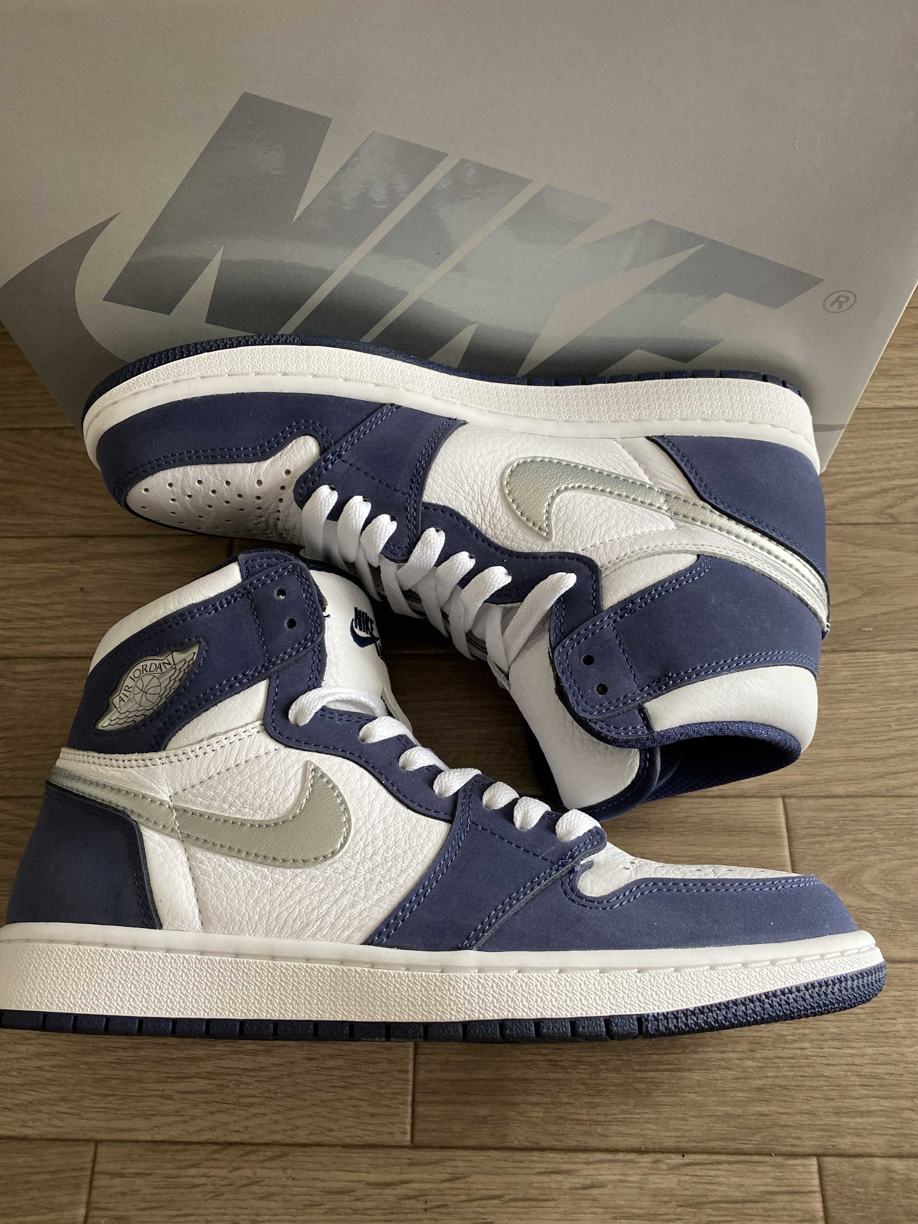Nike Air Jordan 1 High OG CO.JP "White/Midnight Navy" (2020)(ブリーフケースなし)