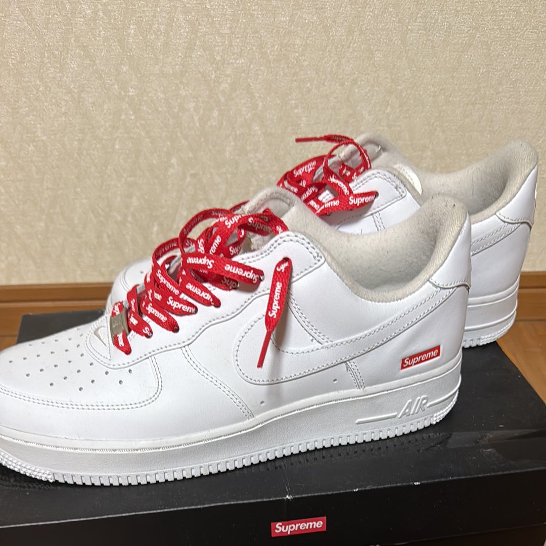 Supreme × Nike Air Force 1 Low "White"