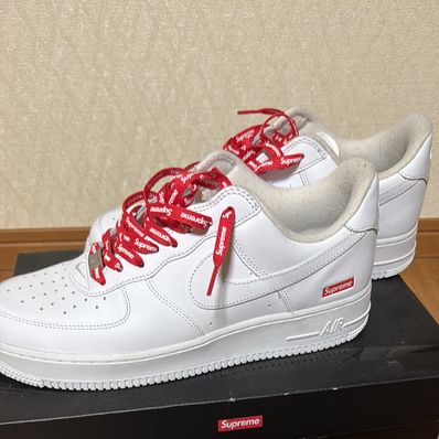 Supreme × Nike Air Force 1 Low "White"