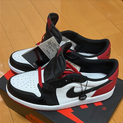 Nike Air Jordan 1 Retro Low OG "Black Toe"