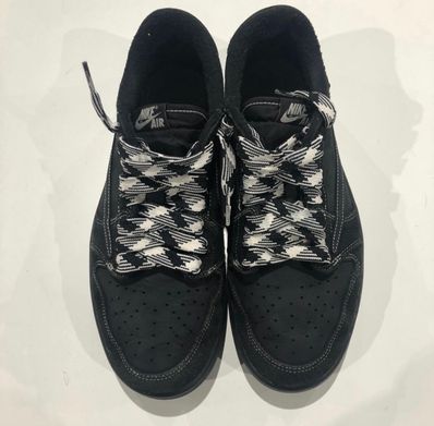 Travis Scott × Nike Air Jordan 1 Low OG SP "Black Phantom"