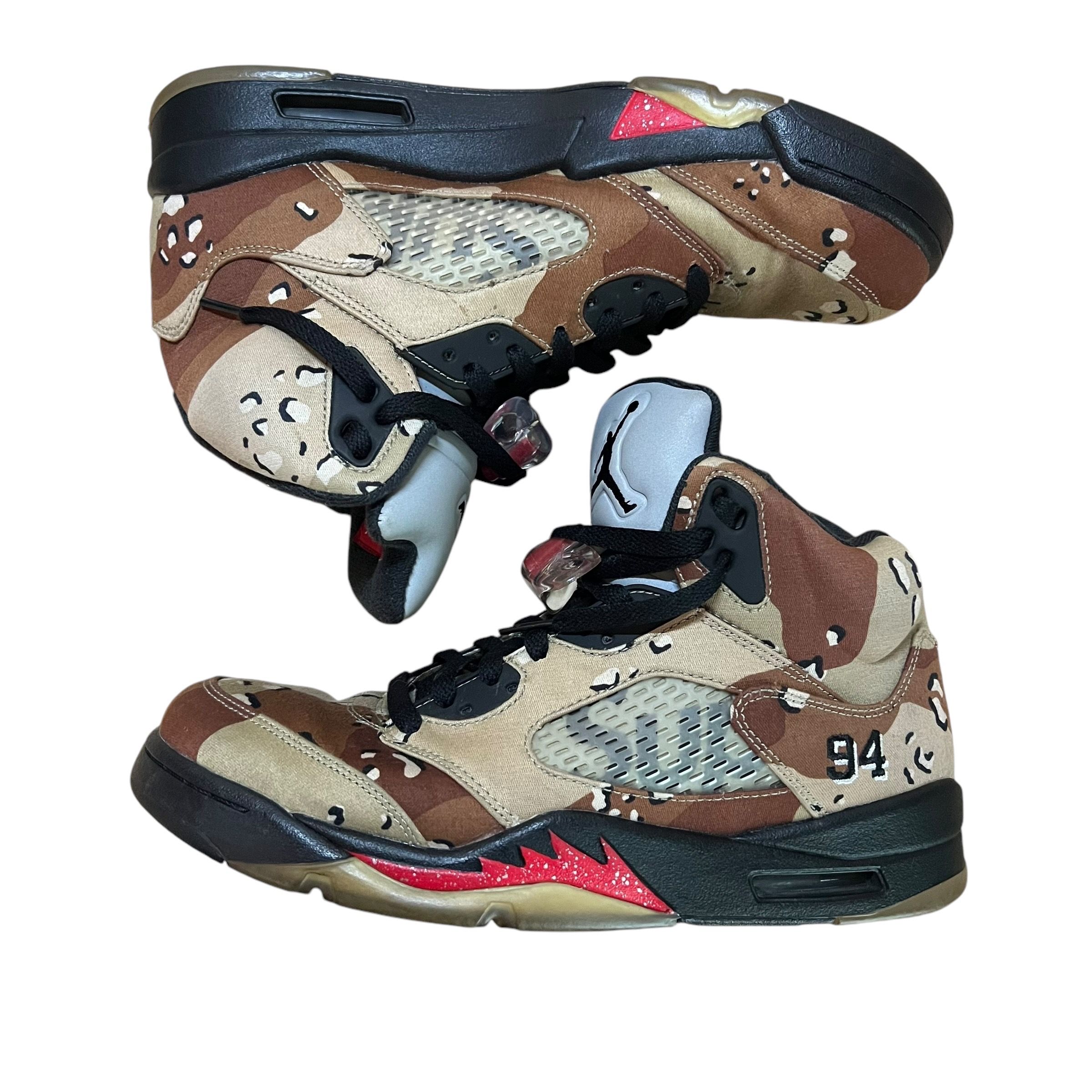 Supreme × Nike Air Jordan 5 Retro "Desert Camo"