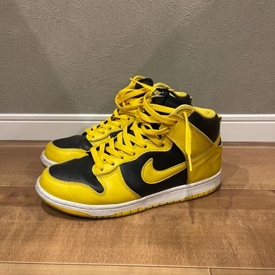 Nike Dunk High "Black/Varsity Maize"