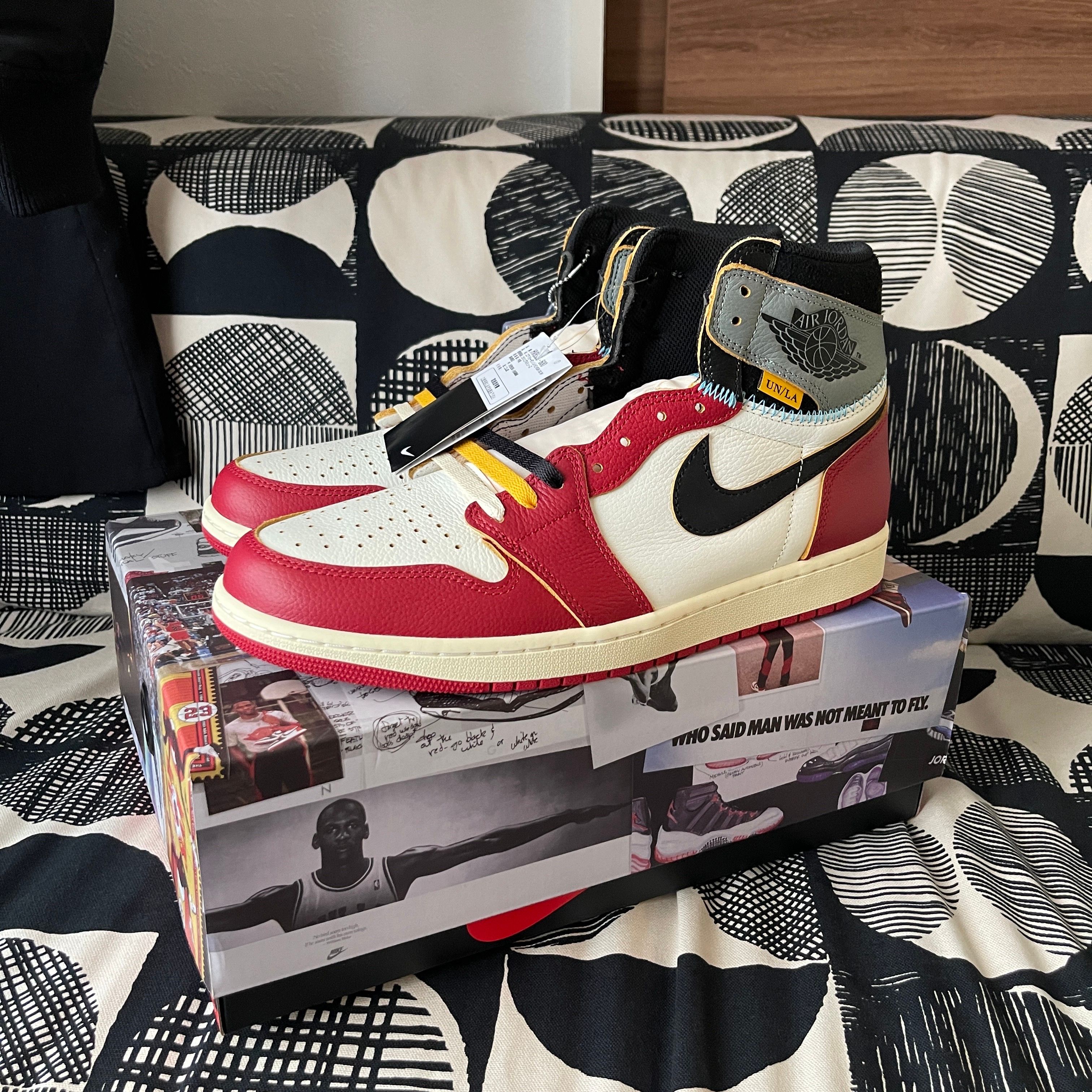 UNION × Nike Air Jordan 1 Retro High OG "Chicago/Shadow"