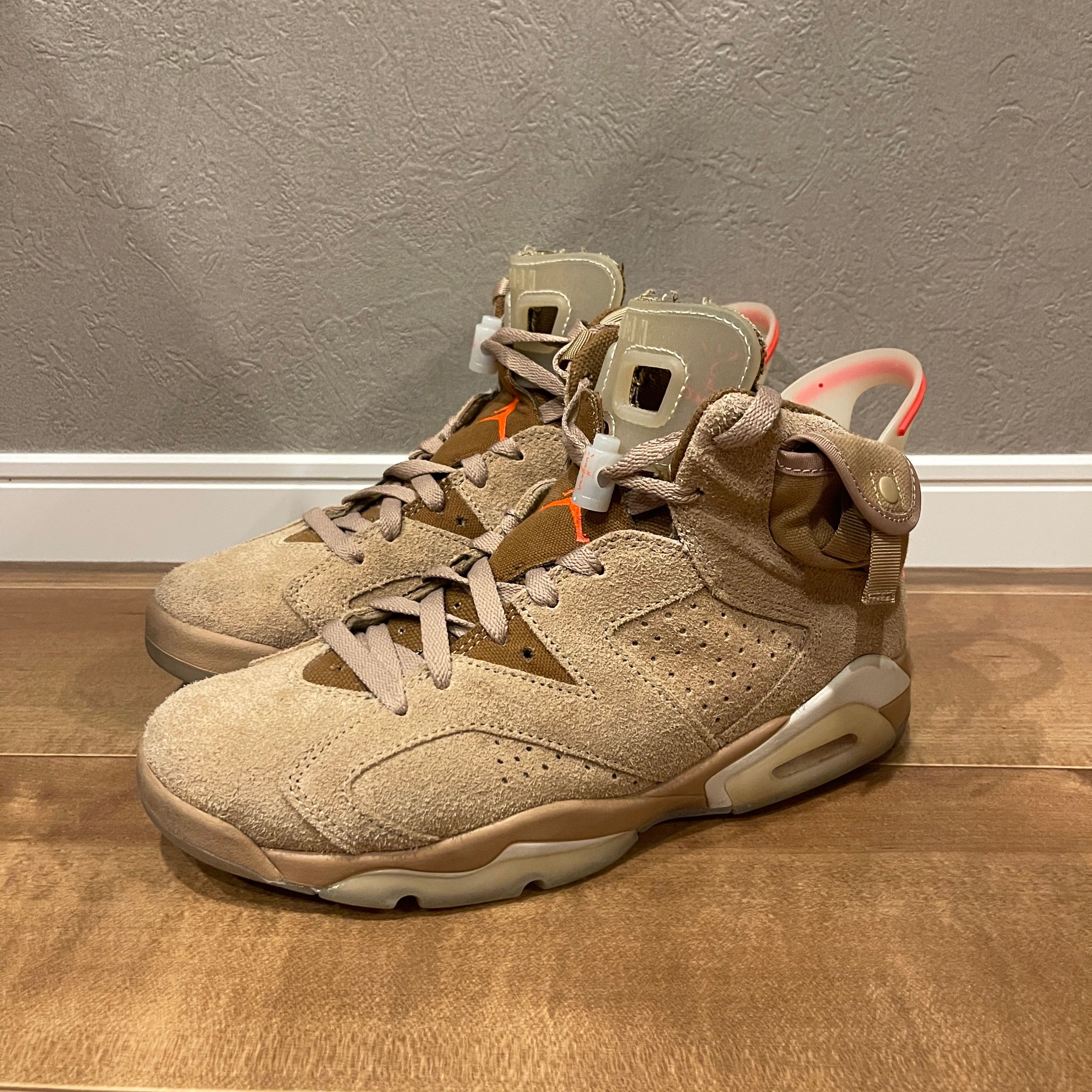 Travis Scott × Nike Air Jordan 6 "British Khaki"