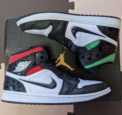 NIKE AIR JORDAN 1 MID QUAI 54 "15TH ANNIVERSARY"