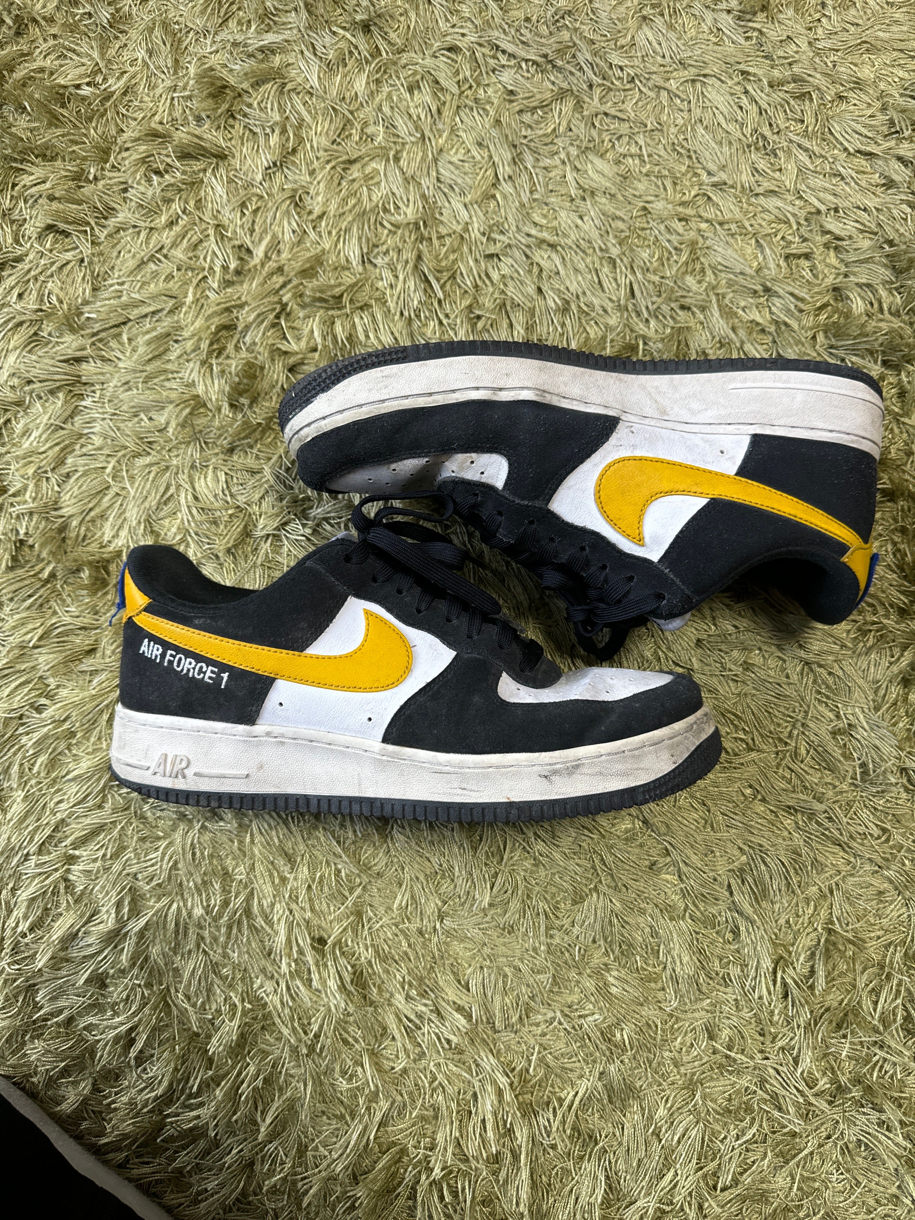 Nike Air Force 1 Low'07 LV8 Athletic Club "Black/Dark Sulfur"