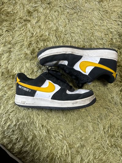 Nike Air Force 1 Low'07 LV8 Athletic Club "Black/Dark Sulfur"